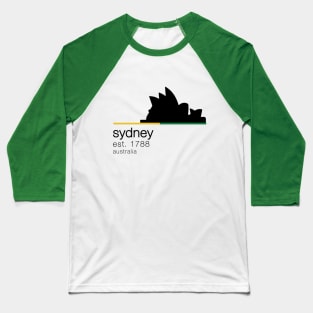 Sydney Opera House Baseball T-Shirt